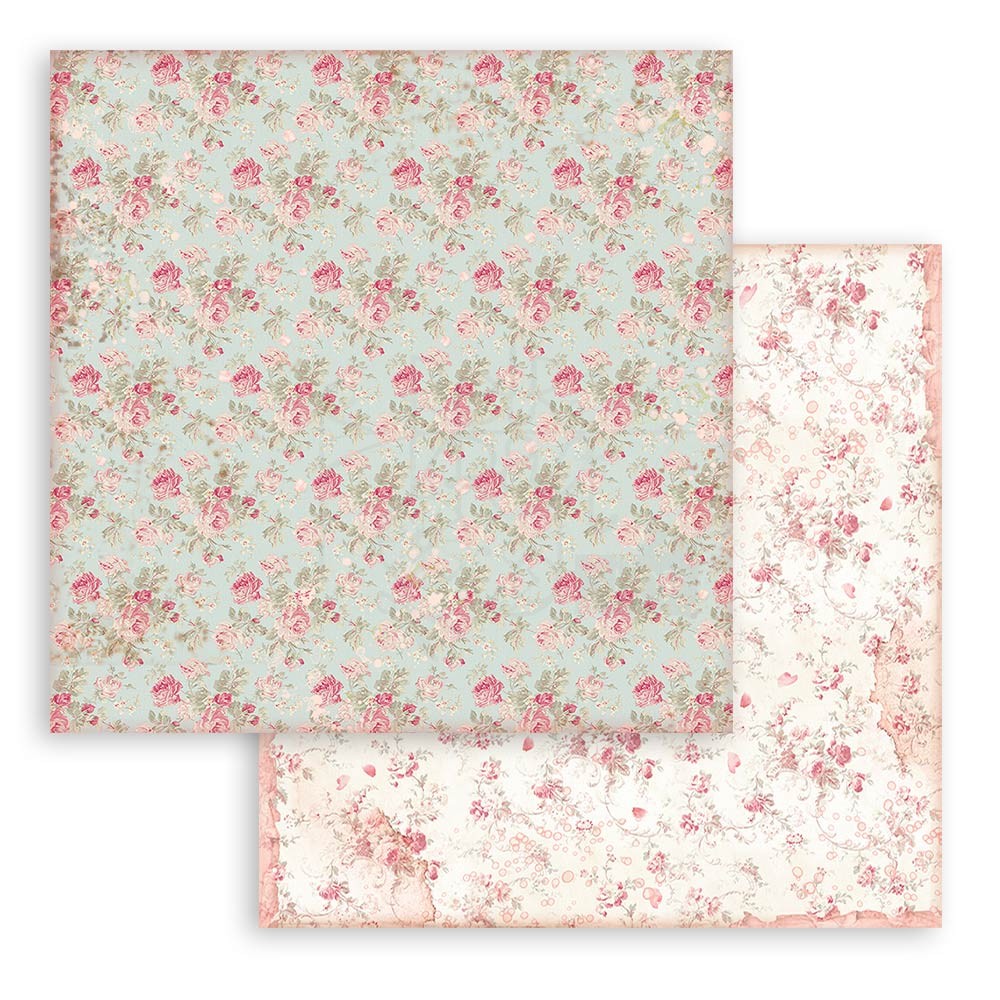Block de cartulinas ''Fondos Rose Parfum" de 20.3x20.3cm (vista 3)