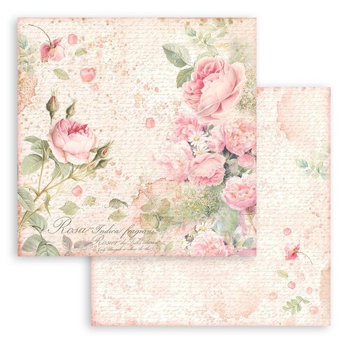 Block de cartulinas ''Rose Parfum'' de 20.3x20.3 cm (vista 6)