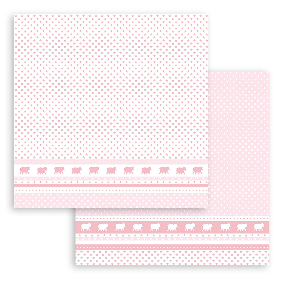 Block de cartulinas ''Fondos Babydream Pink - Niña"