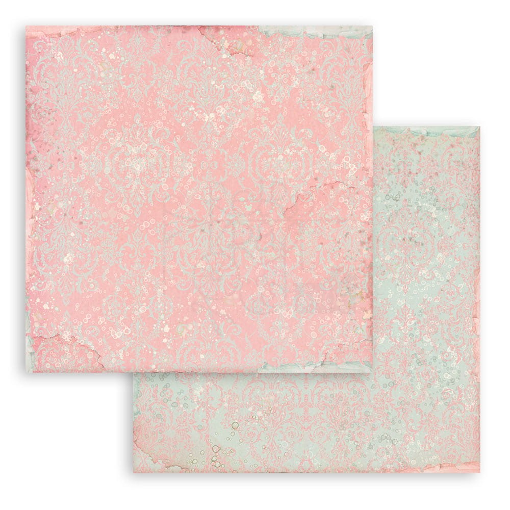 Block de cartulinas ''Fondos Rose Parfum" de 20.3x20.3cm (vista 8)