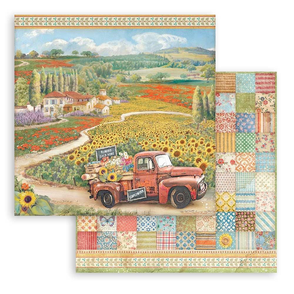 Block de cartulinas "SunFlower Art" 30.5x30.5cm
