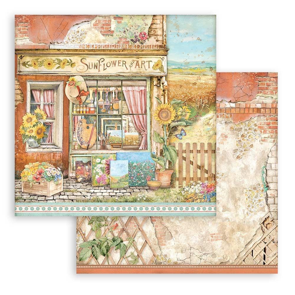 Block de cartulinas "SunFlower Art" 30.5x30.5cm