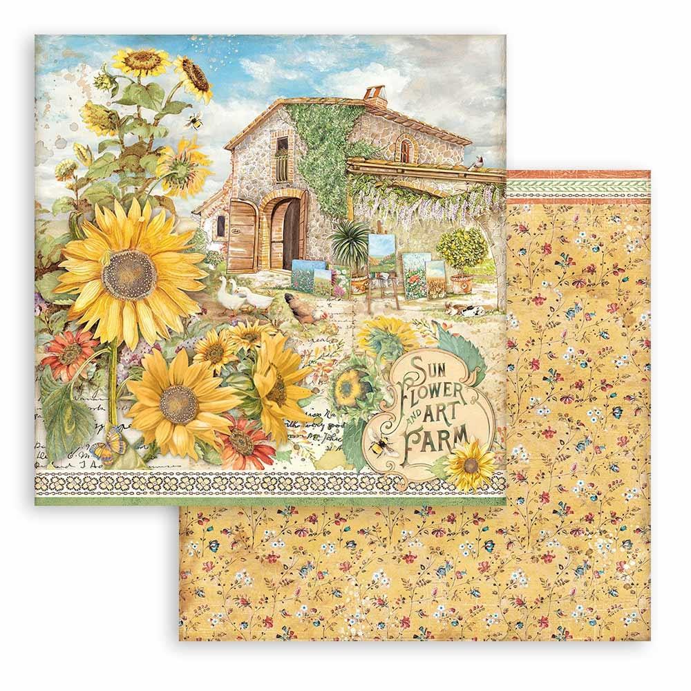 Block de cartulinas "SunFlower Art" 30.5x30.5cm