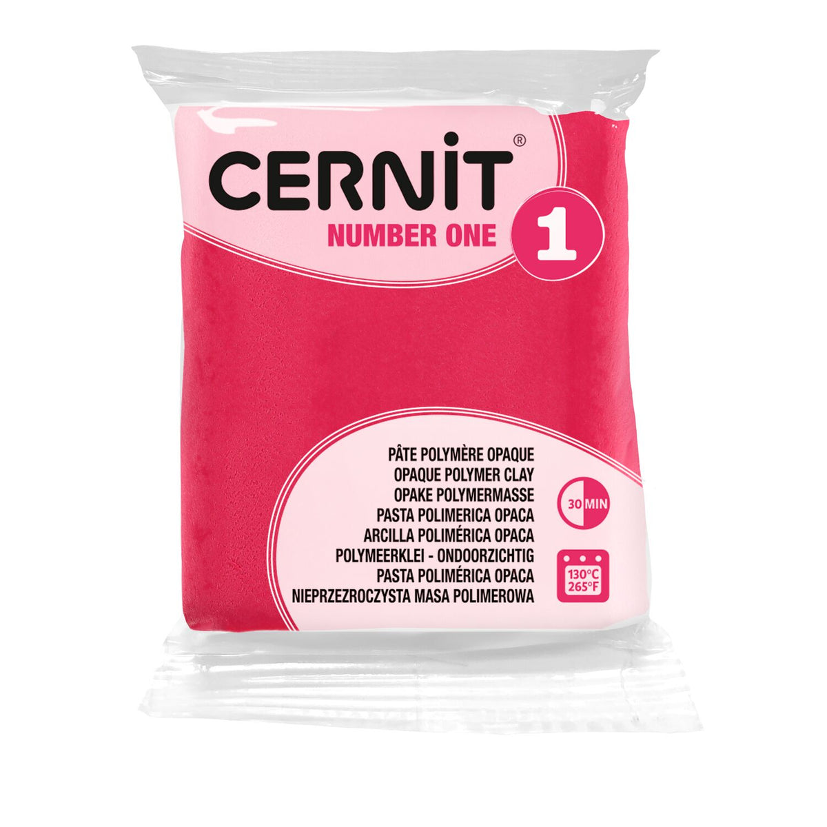 Cernit Number One Frambuesa (481) – arcilla polimérica 56 g