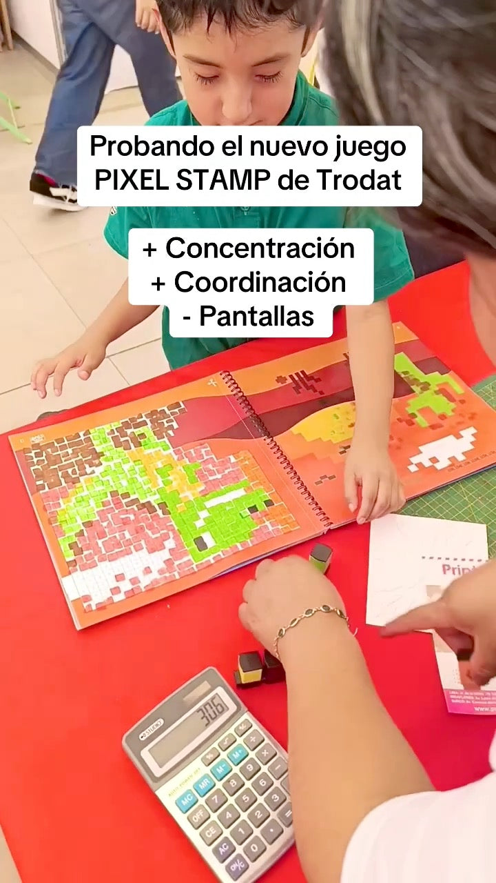Trodat Pixel Stamp juego