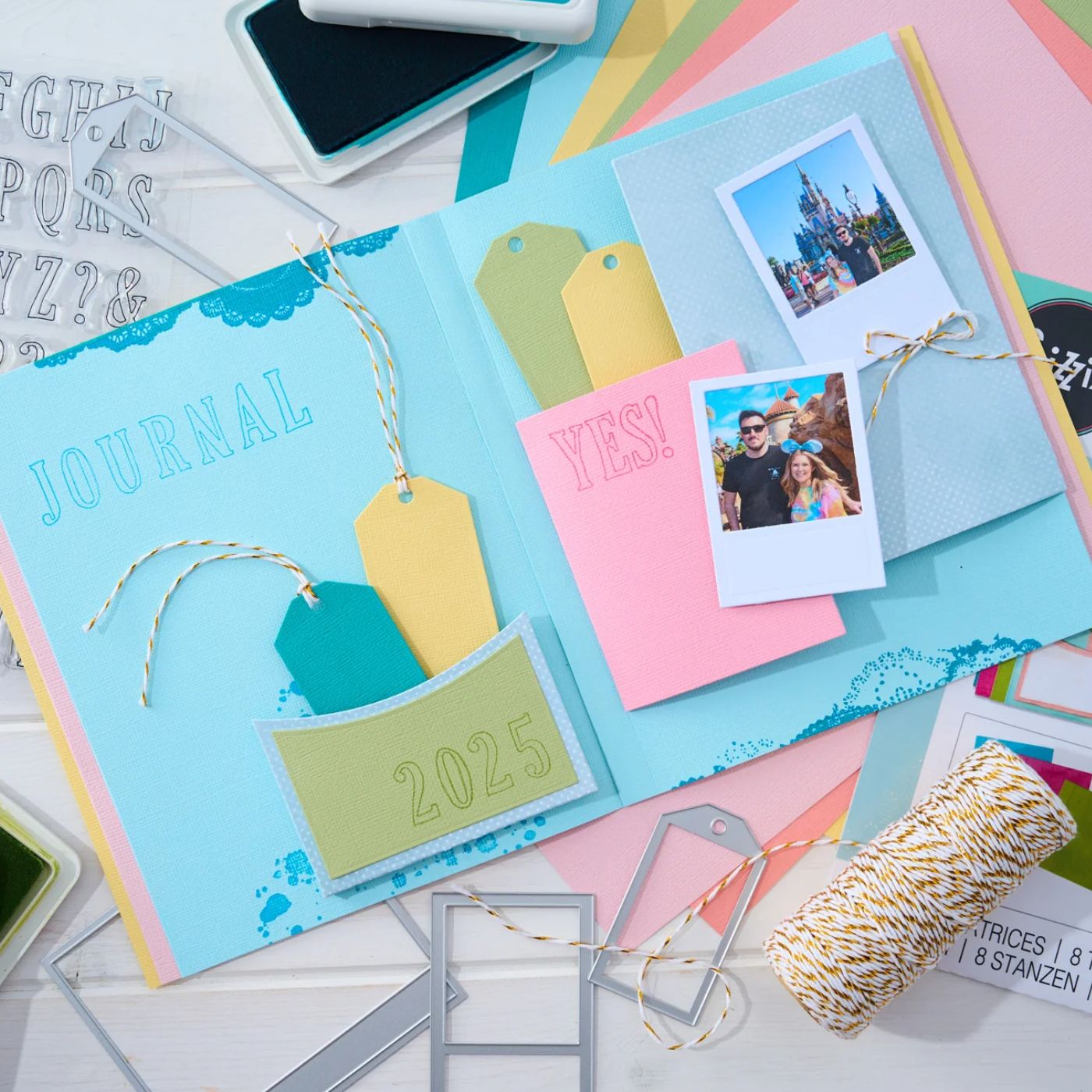 Troqueles Thinlits Plus Set Journal Essential Pages