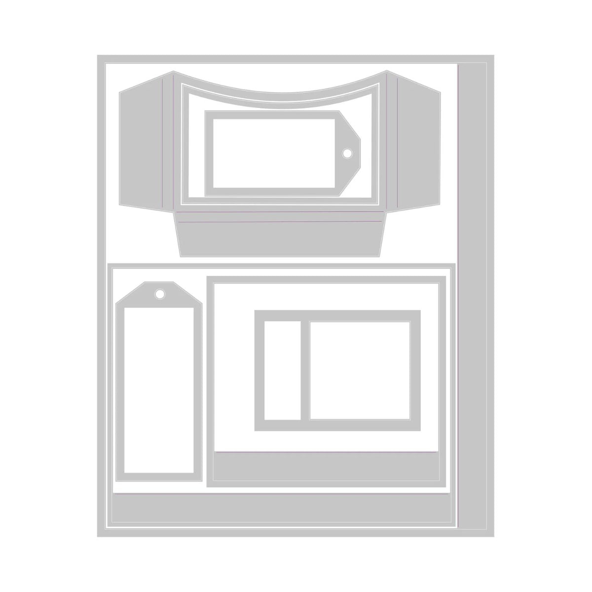 Troqueles Thinlits Plus Set Journal Essential Pages (vista 4)
