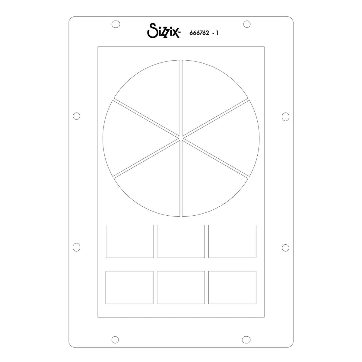 Studio Sellos Clear con Stencils A5 Artist Tools (vista 5)