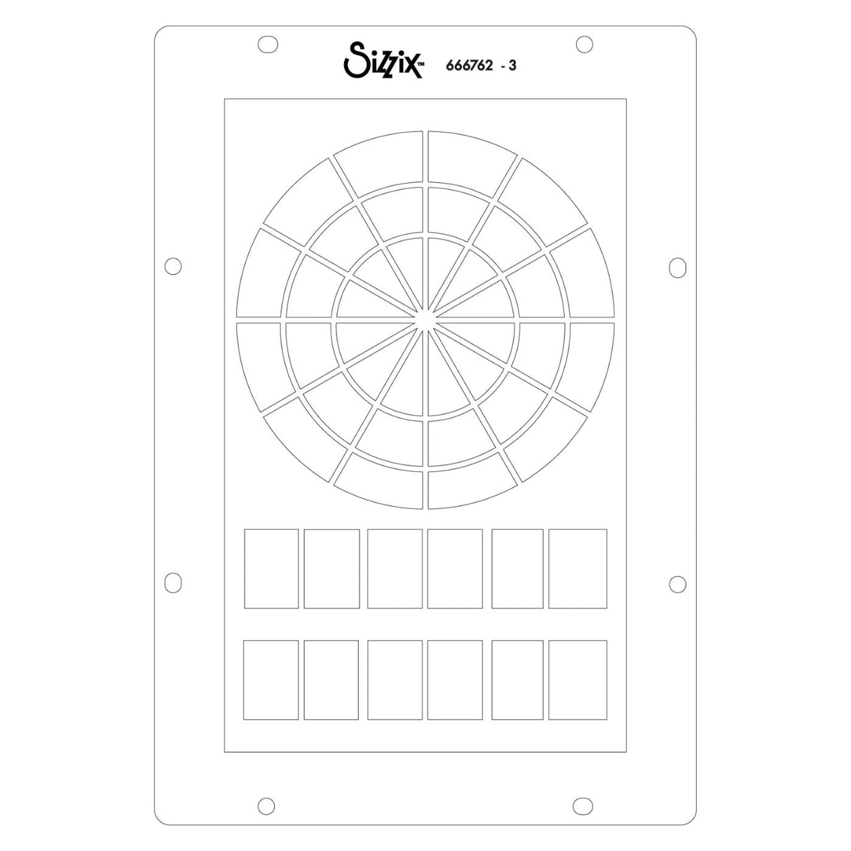 Studio Sellos Clear con Stencils A5 Artist Tools (vista 7)