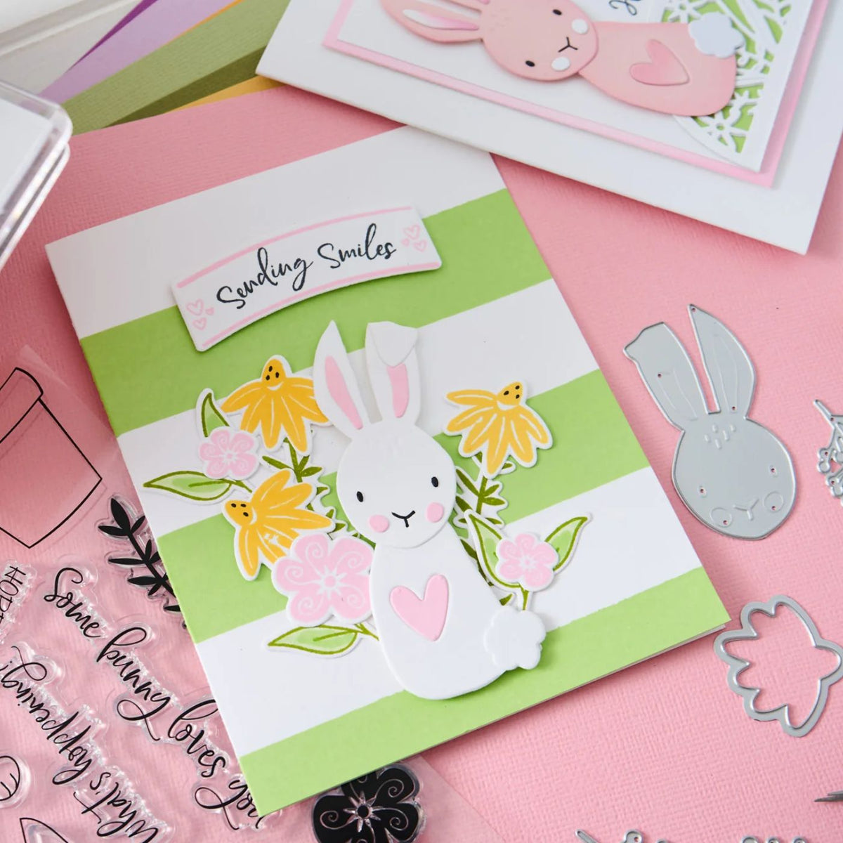 Troqueles Framelits Bunny Bits & Blooms #2 (vista 2)