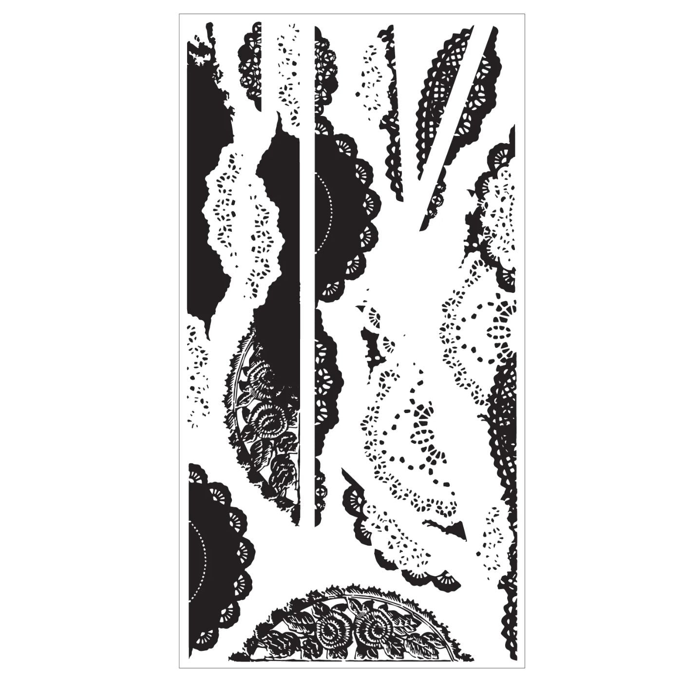 Sellos Clear con Framelits Doily Edgers