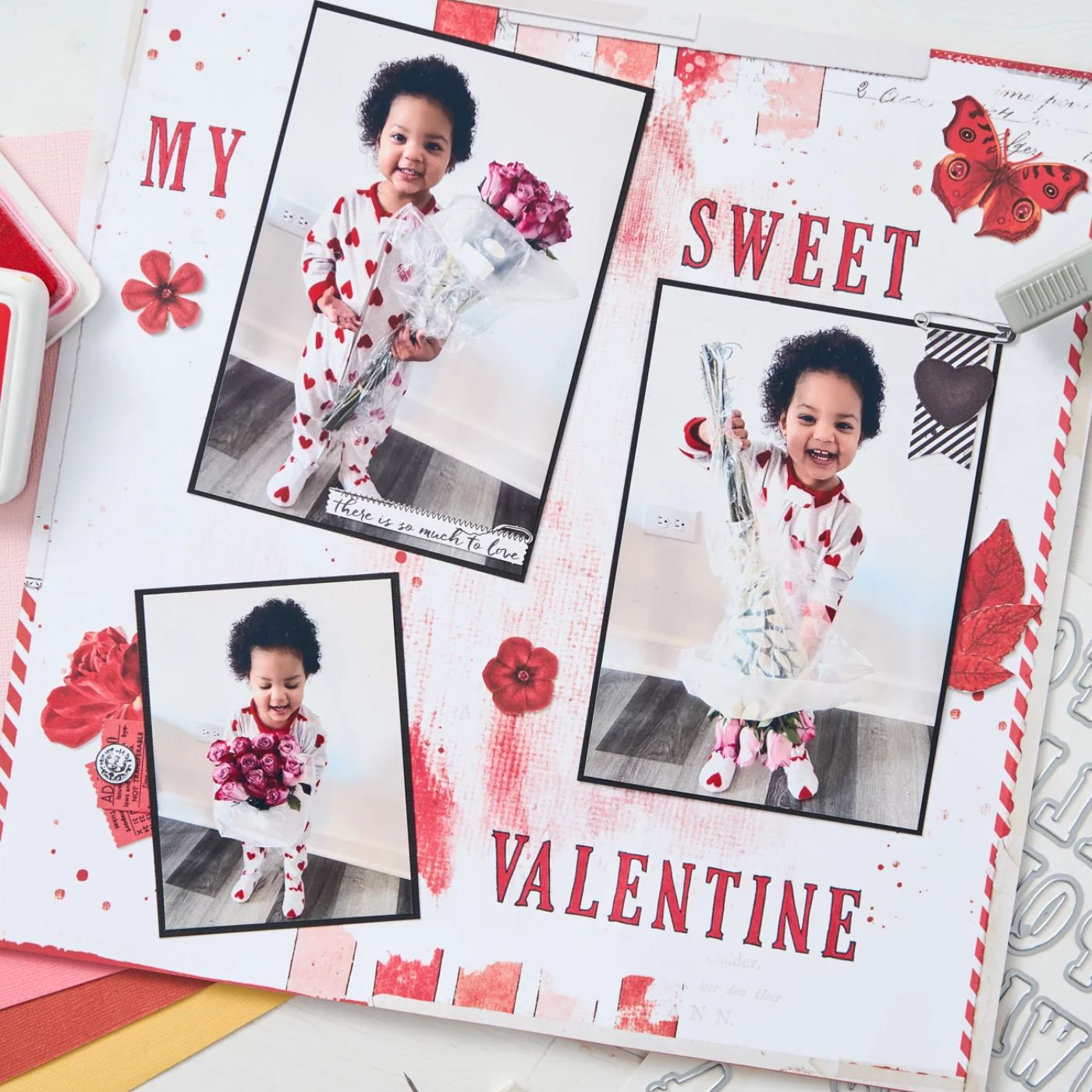 Sellos Clear A5 con Framelits Fine Line Alpha 01