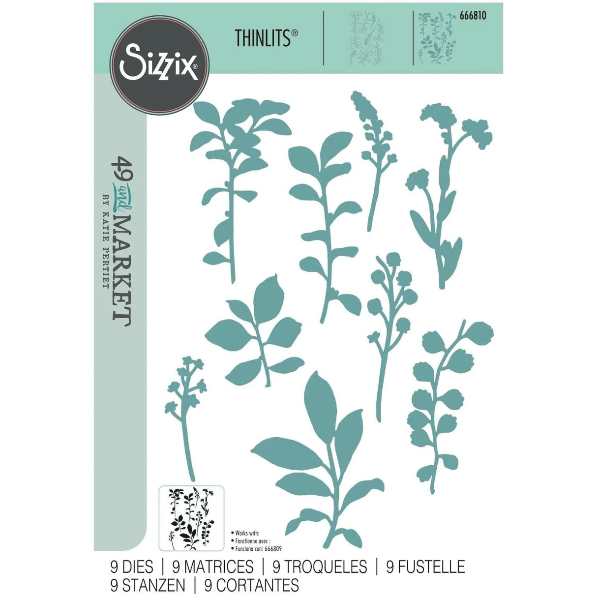 Troqueles Framelits Fine Stems 02