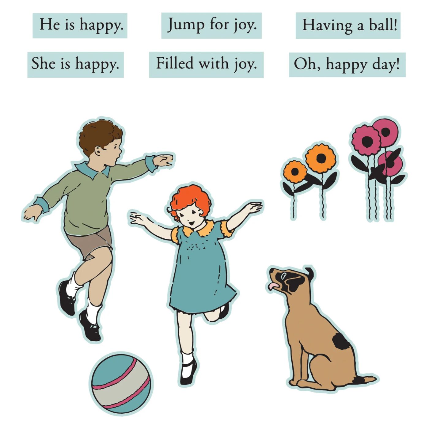 Sellos Clear A5 con Framelits Play Time