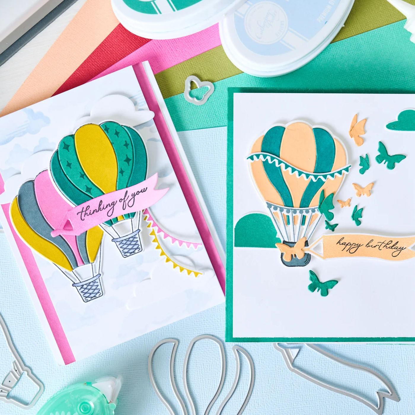 Troqueles Framelits Up And Away #2 de Catherine Pooler
