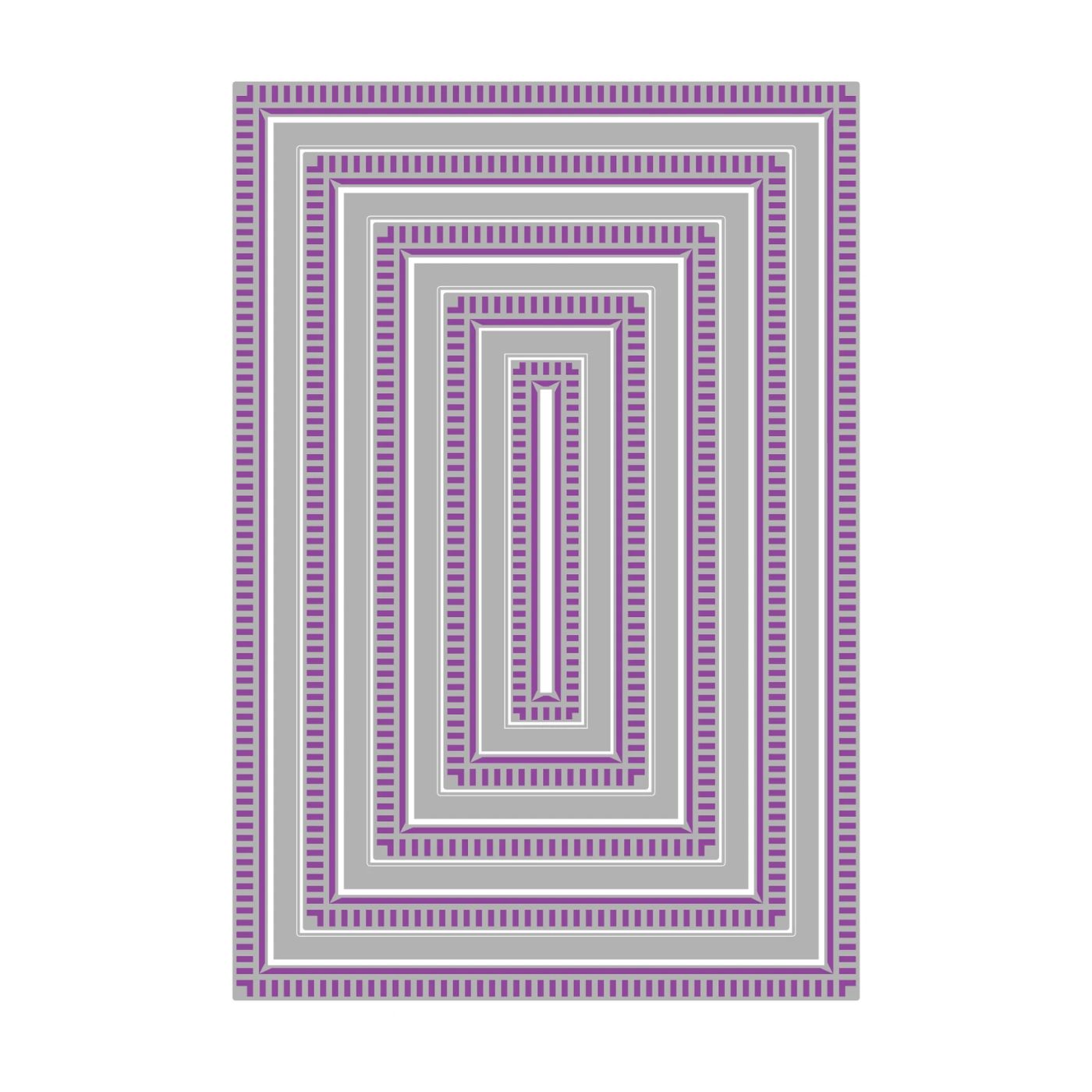 Troqueles Framelits Fanciful Reversed, Renee Deco Rectangles
