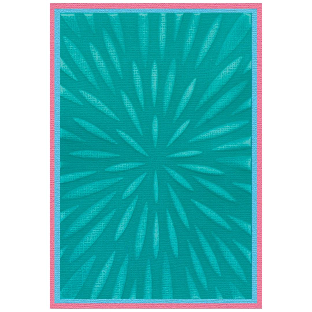 Folder de Embossing 3D con Stencil Burst of Bright (vista 4)