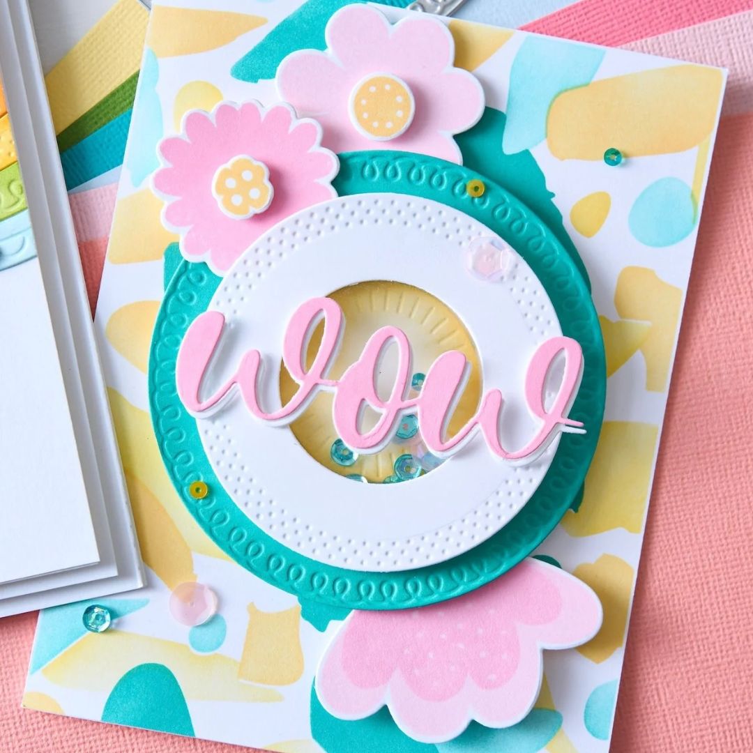 Troqueles Framelits Border Party Circles (vista 3)