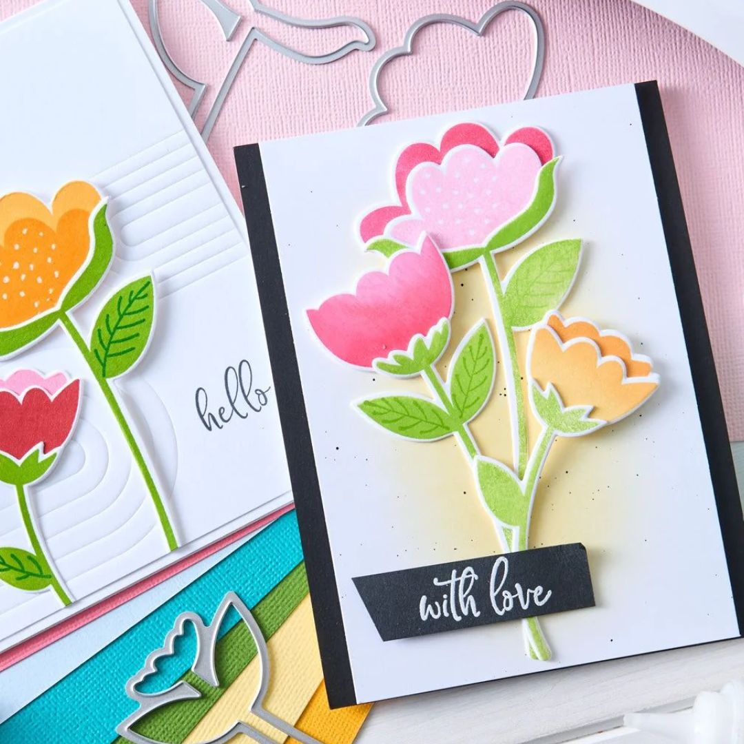 Set Sellos Clear Whimsy Bloom #1