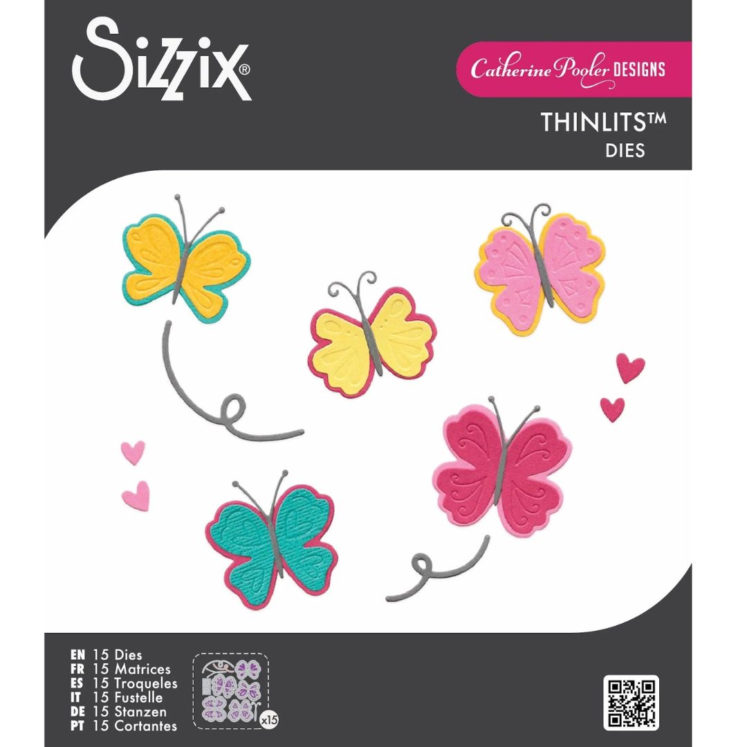 Troqueles Thinlits Bright Butterflies #2