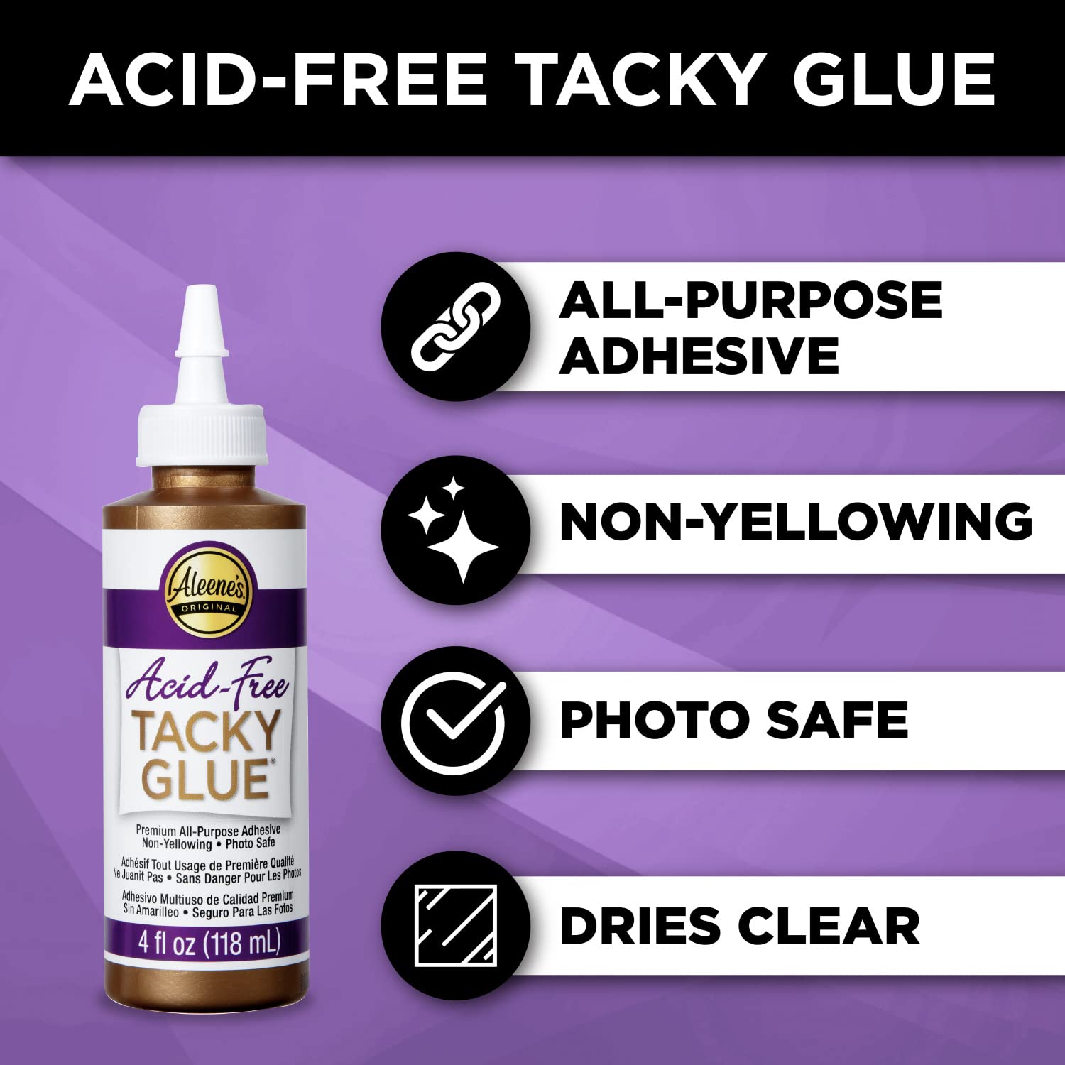 Goma Tacky Glue Acid Free 118ml