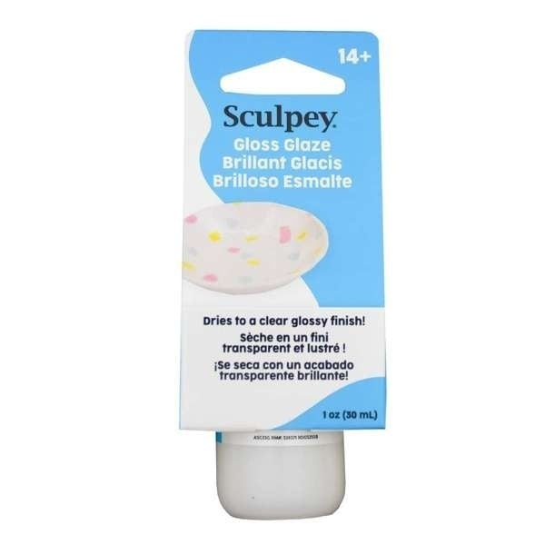 Sculpey Glaze Gloss, barniz brillante para arcilla polimérica