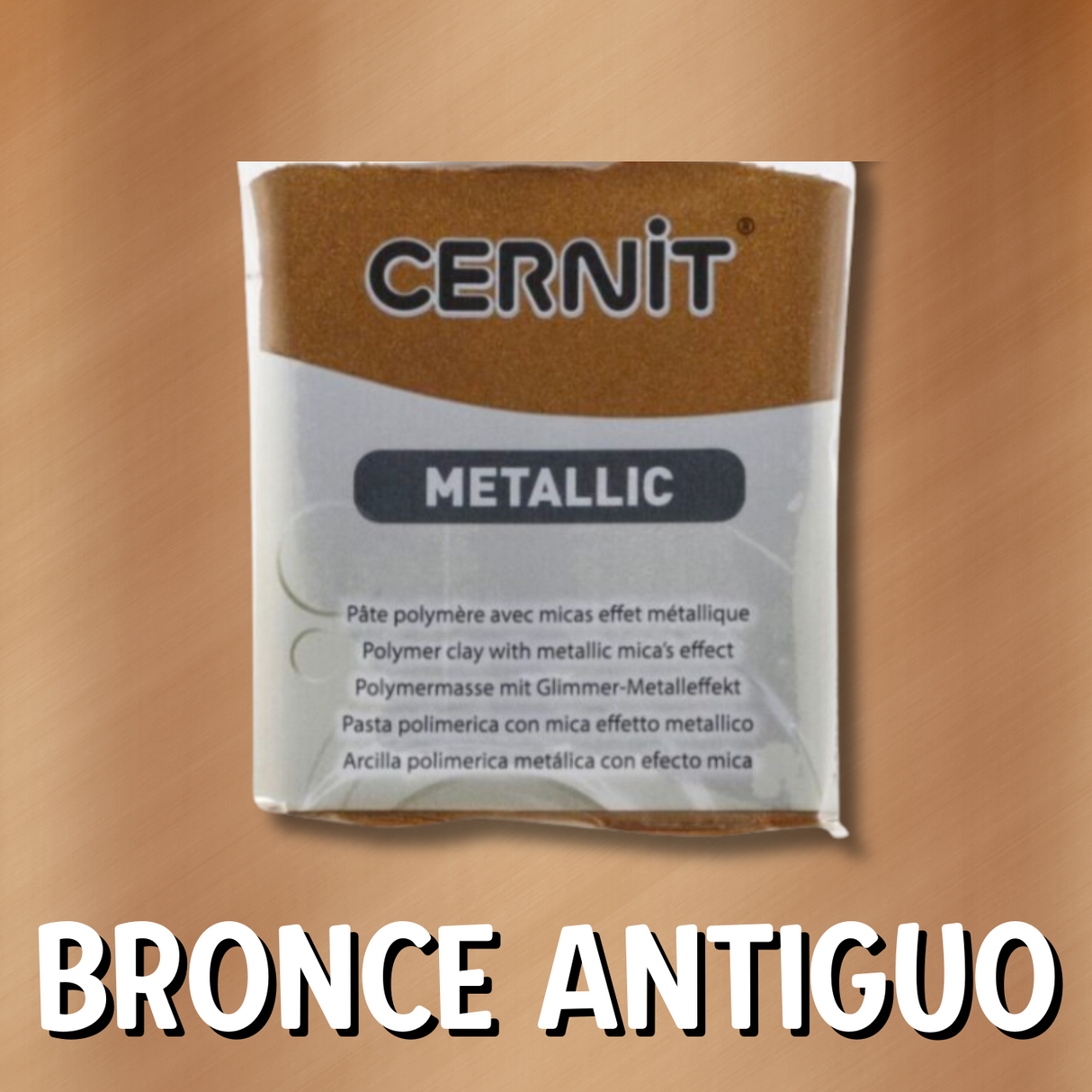 Arcilla Polimérica Metallic 56g