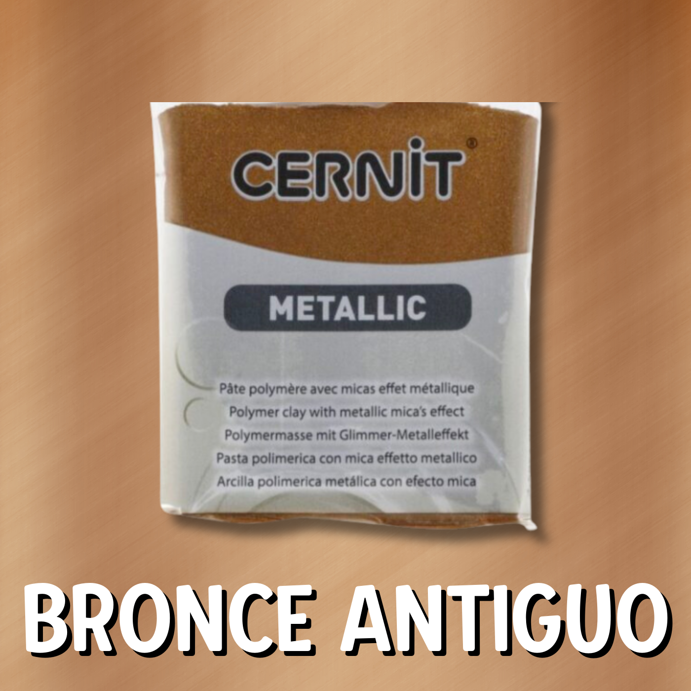 Arcilla Polimérica Metallic 56g