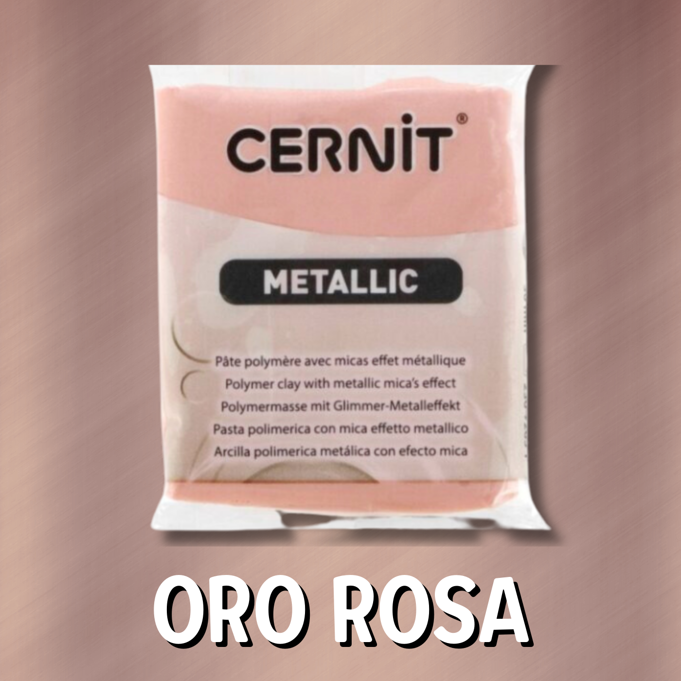 Arcilla Polimérica Metallic 56g