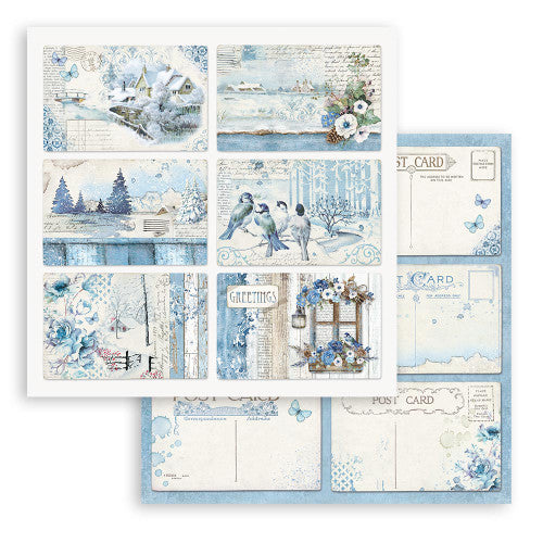 Block de cartulinas "Blue Land" de 20.3x20.3 cm