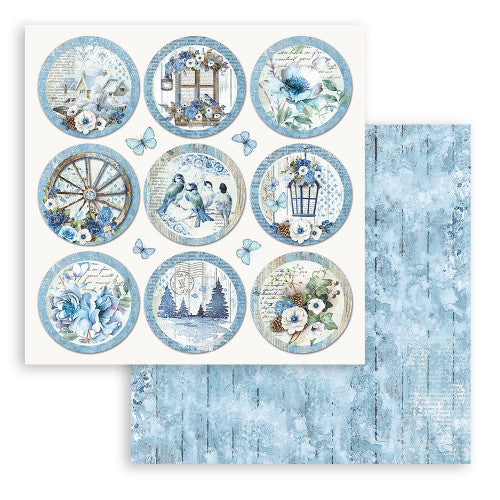 Block de cartulinas "Blue Land" de 20.3x20.3 cm