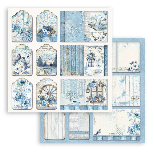 Block de cartulinas "Blue Land" de 20.3x20.3 cm