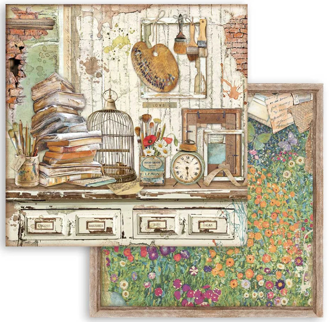 Block de cartulinas ''Atelier des Arts'' de 20.3x20.3cm