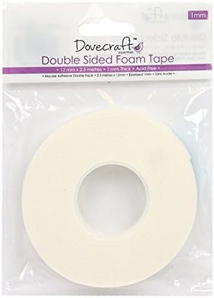 Cinta Espuma Adhesiva Doble Faz Rollo 2.5m x 12 mm