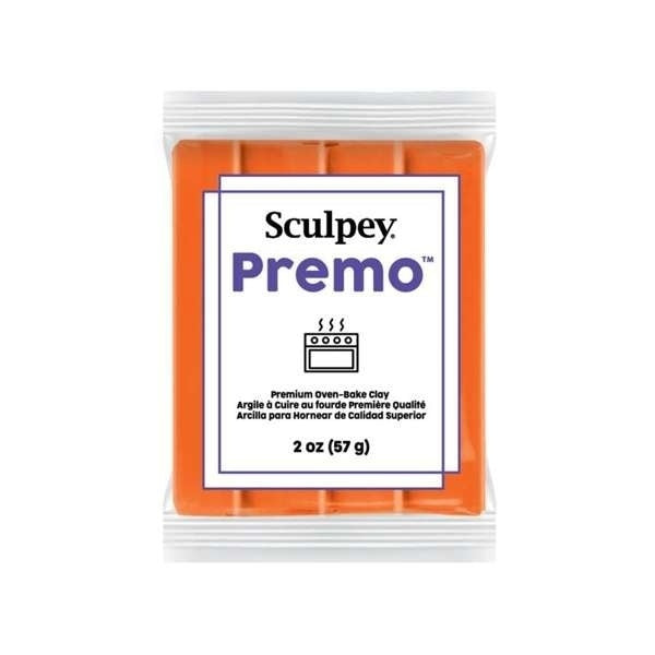 Sculpey Premo Orange (Naranja) – arcilla polimérica horneable 57 g