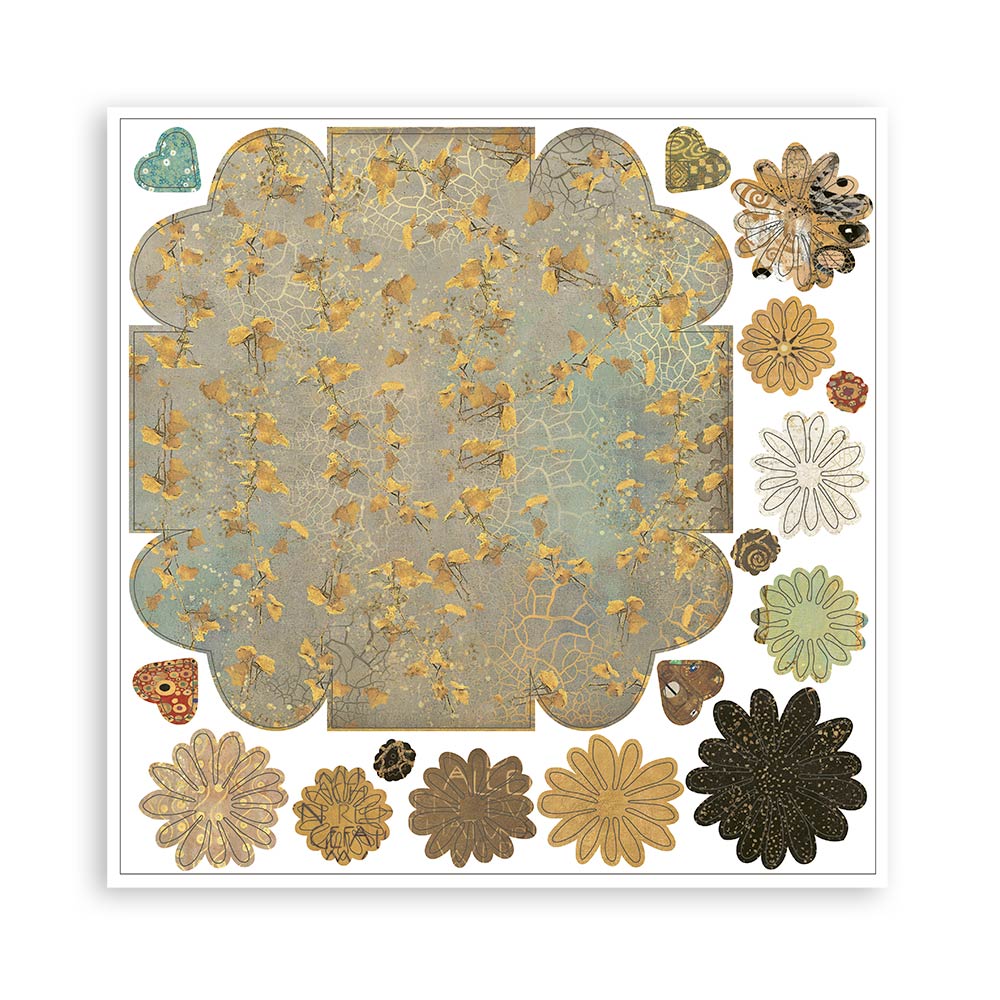Paper Kit 3D - Caja Explosiva Klimt (vista 4)