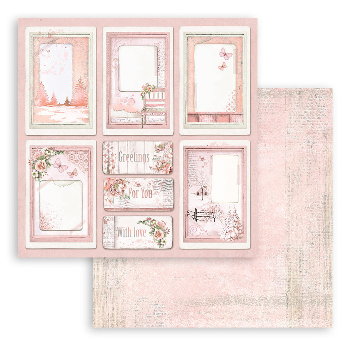 Block de cartulinas "Roseland" de 20.3x20.3 cm (vista 10)