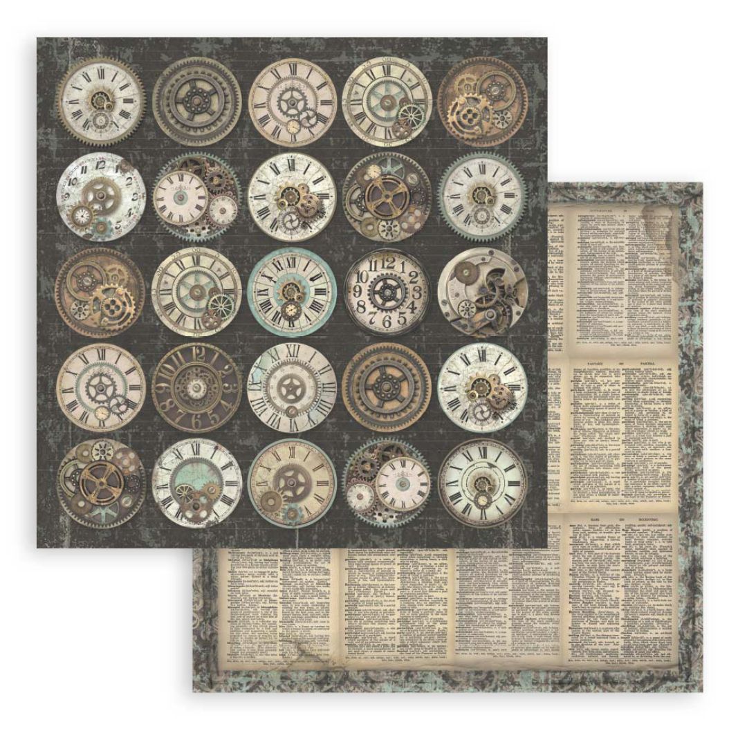 Block de Cartulinas ''Voyages Fantastiques" de 20.3x20.3 cm