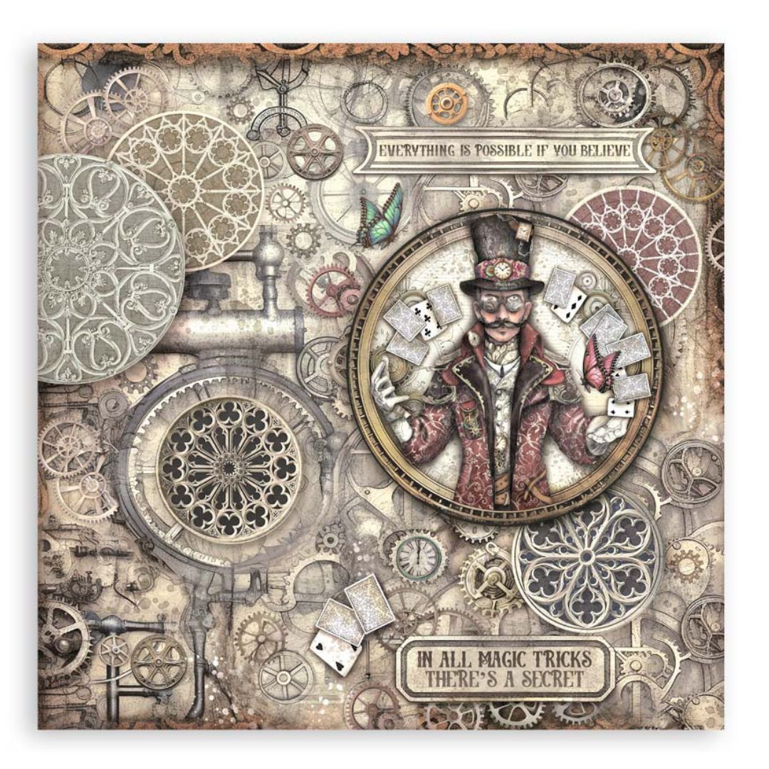Block de Cartulinas ''Master Of Magic" de 20.3x20.3 cm - 22hj