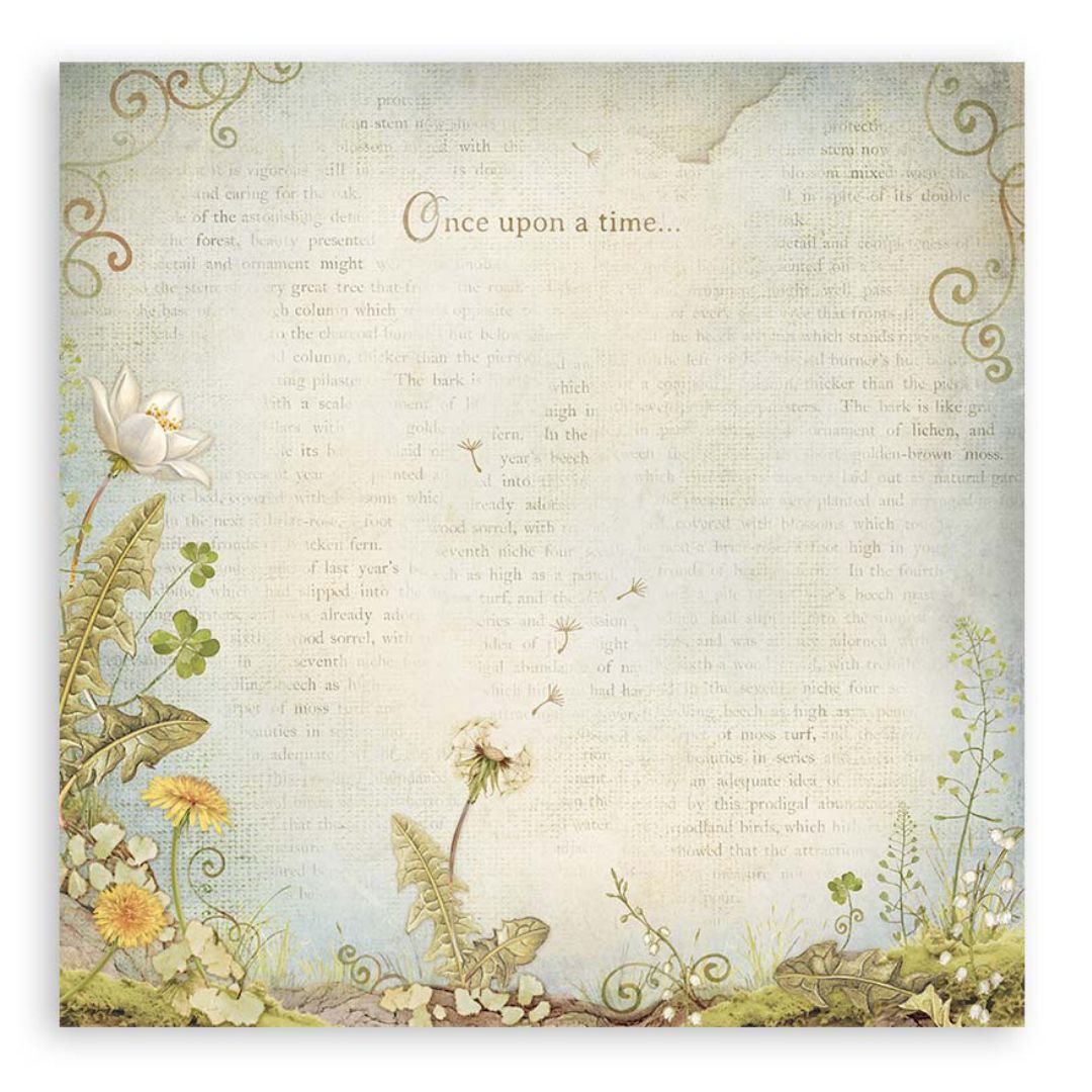 Block de Cartulinas ''Romantic Hidden Grove" de 30.5x30.5cm - 22Hj