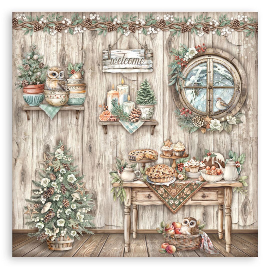 Block de Cartulinas ''The Owl's House" de 30.5x30.5cm - 22Hj