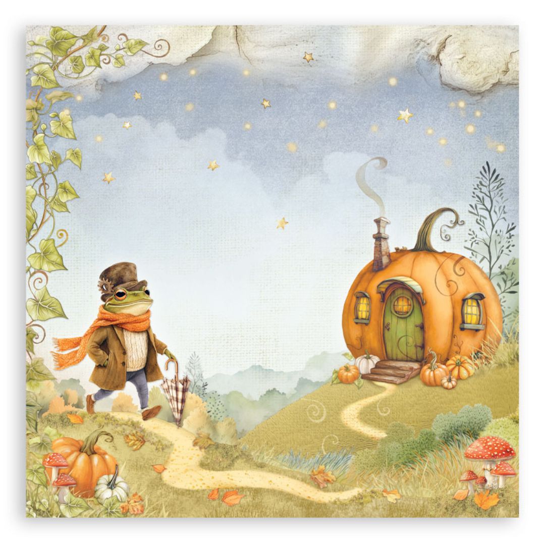 Block de Cartulinas ''Romantic Whispering Woods" de 30.5x30.5cm - 22Hj