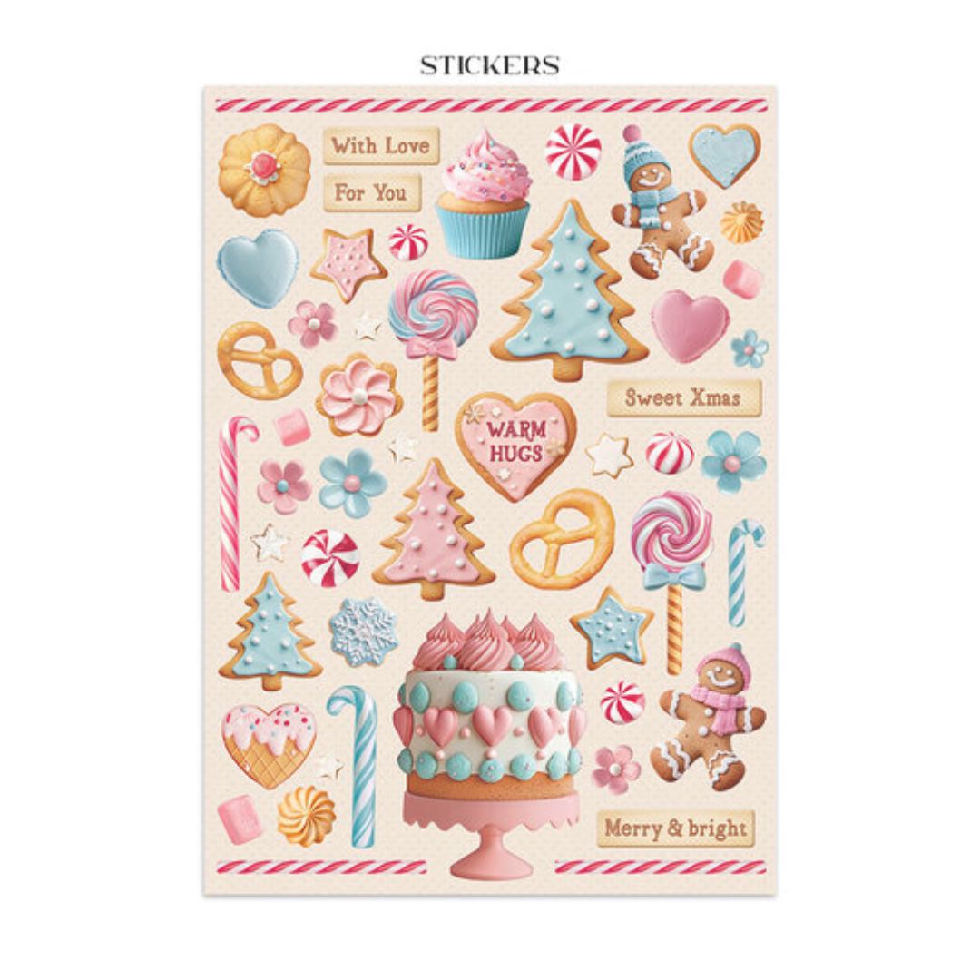 Junk Journal Candy Christmas