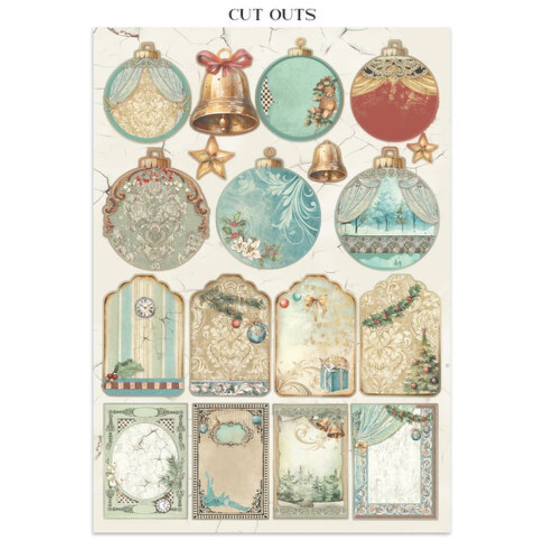 Junk Journal Alice In Christmas - Navidad