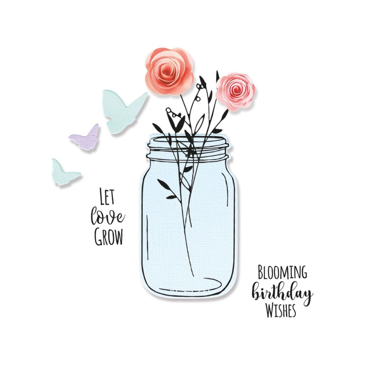 Troqueles Framelits con Sellos Birthday Jar (vista 2)