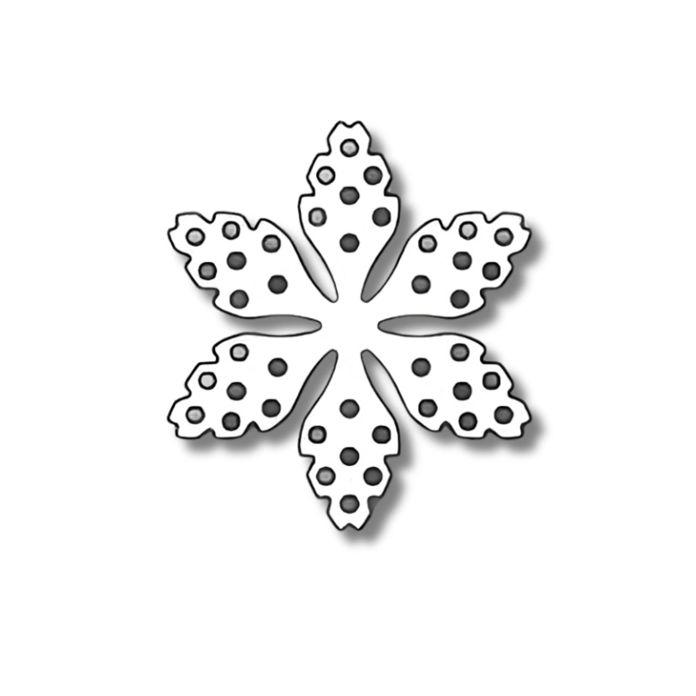 Troquel Flor de montaña - Navidad