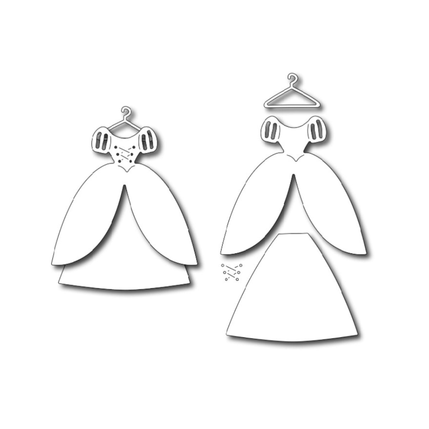 Troquel Vestido de Princesa