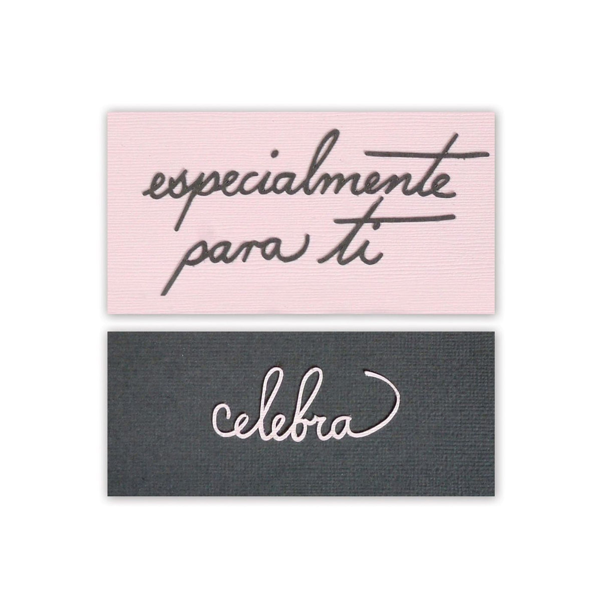 Troqueles Thinlits Porta Gift Card con Frases Español (vista 2)