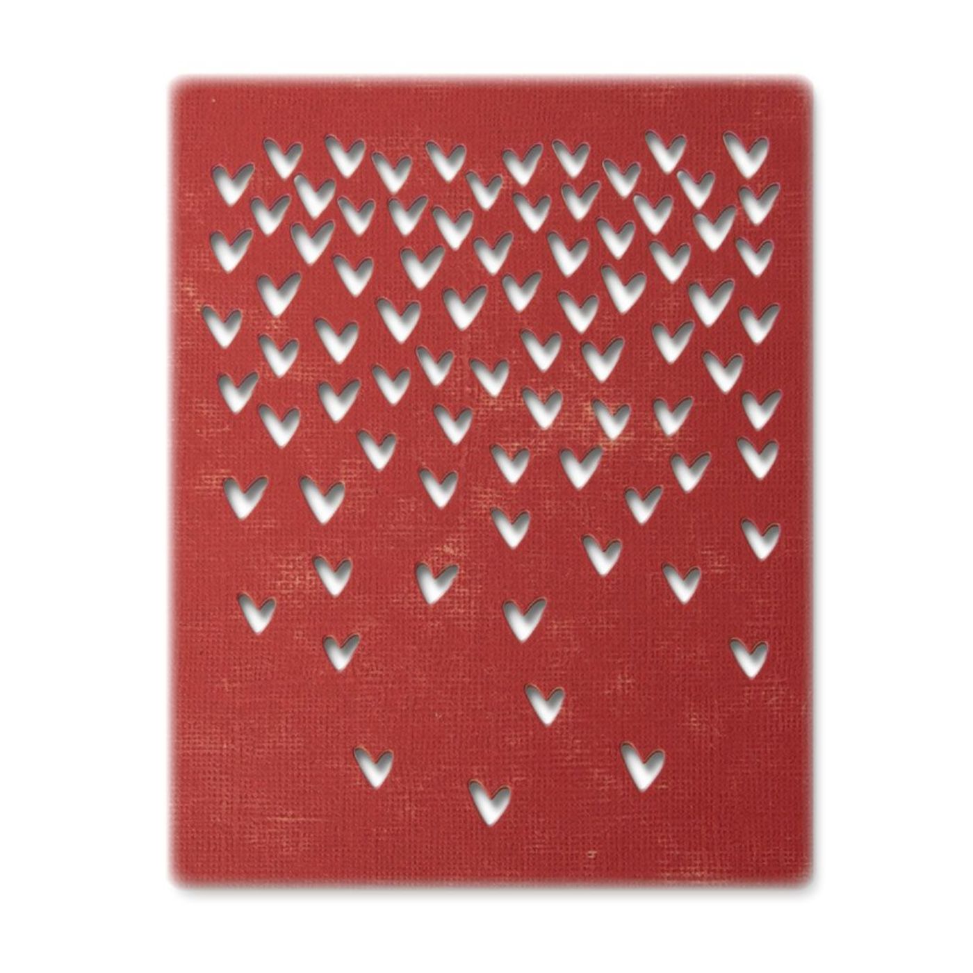 Troqueles Thinlits Lluvia de Corazones de Tim Holtz
