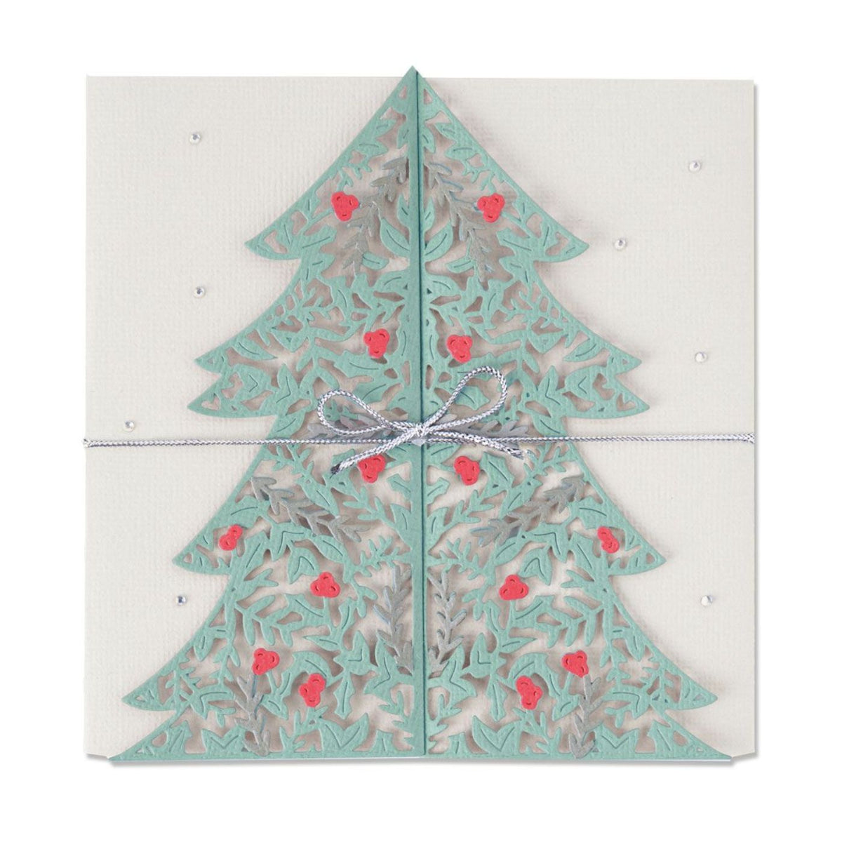 Troqueles Thinlits Tarjeta Árbol Navidad (vista 3)
